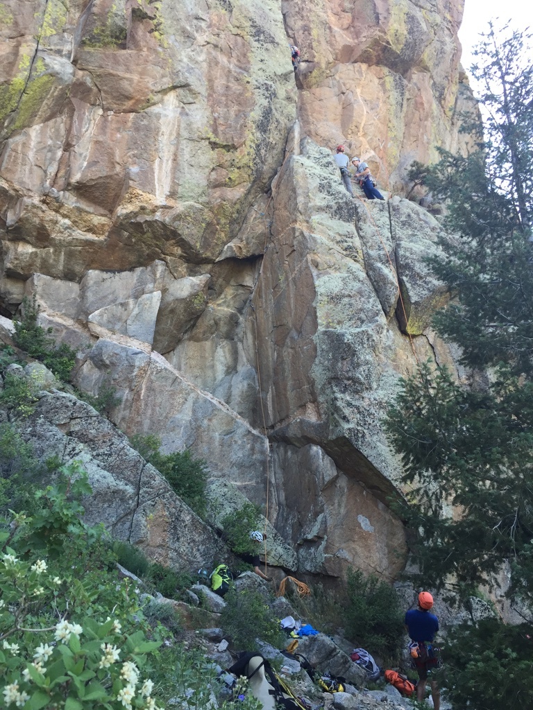 Boulder Rock Climbing