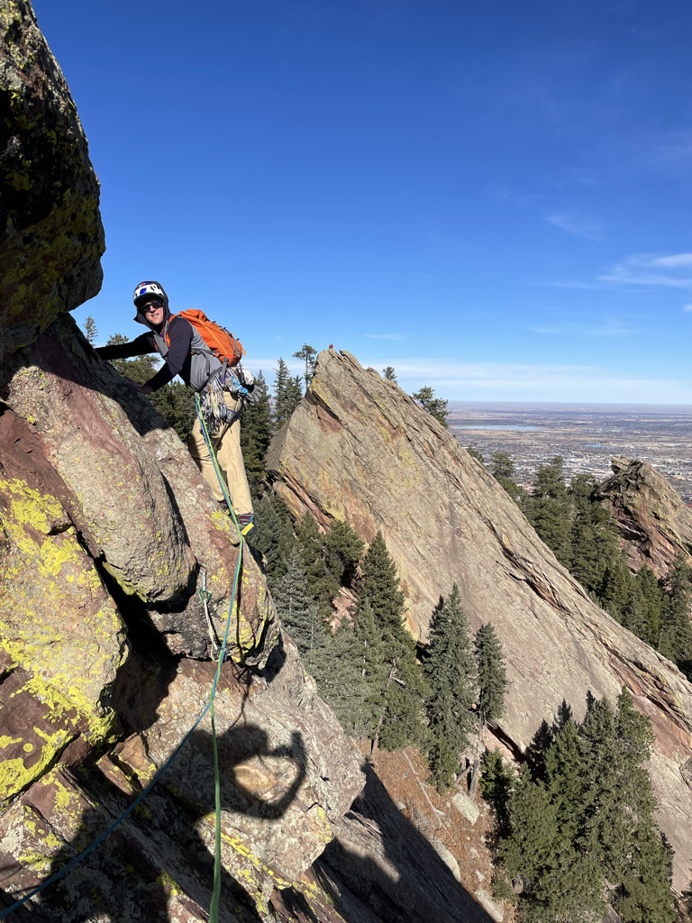 Boulder Rock Climbing